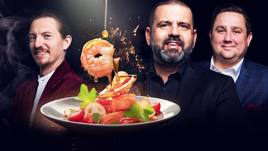 Souboj kuchařských velikánů: Punčochář, Kašpárek a Forejt si to rozdají se svými slavnými kolegy před živým publikem
