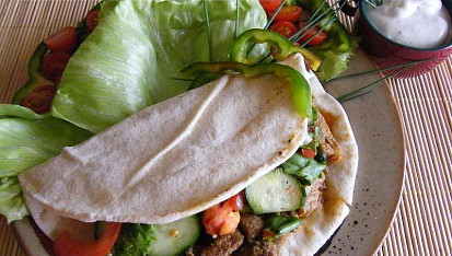 Vepřový gyros v pitě