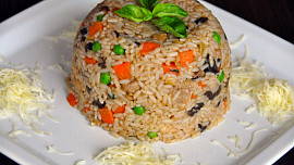 Rizoto s houbami