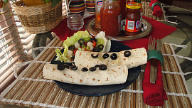 Burrito s olivami
