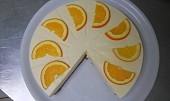 Pomerančový cheesecake