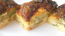 Frittata s cuketou