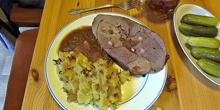 Kadlíkova jehněčí kýta