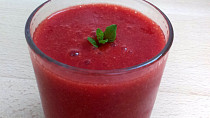 Jahodové smoothie
