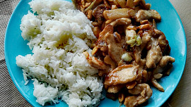 Kuřecí kung pao z letáku Albert