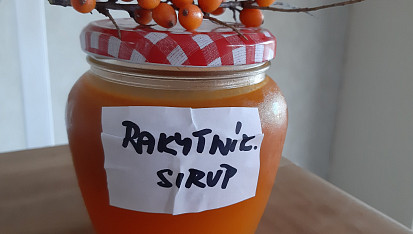 Panenský rakytníkový sirup, Rakytnikovy sirup