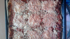 Pizza na plech od Jitky