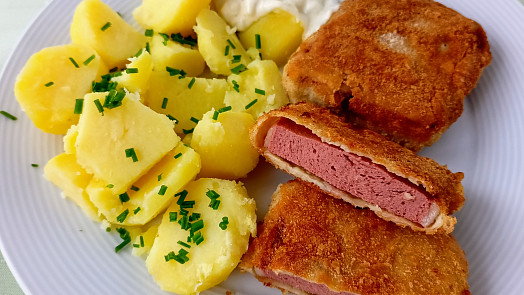 Smažená játrová paštika