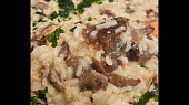 Houbové rizoto